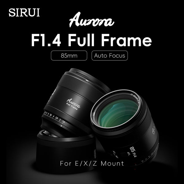 SIRUI AURORA 85MM F1.4 AUTO FOCUS LENS